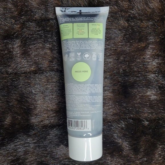 Shea Moisture Green Coconut Charcoal Purifying Duo Moisturizing Cleanser Set - Picture 3 of 7